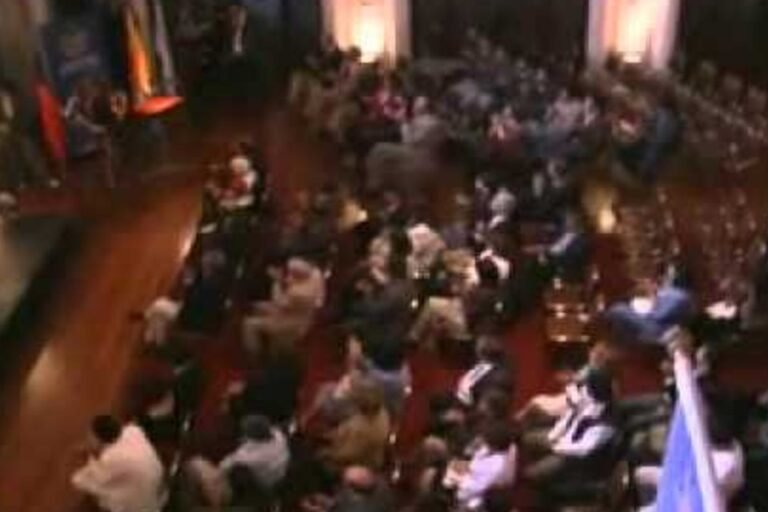 Imagen del video de la ceremonia de Ciudad Mundial de la Paz